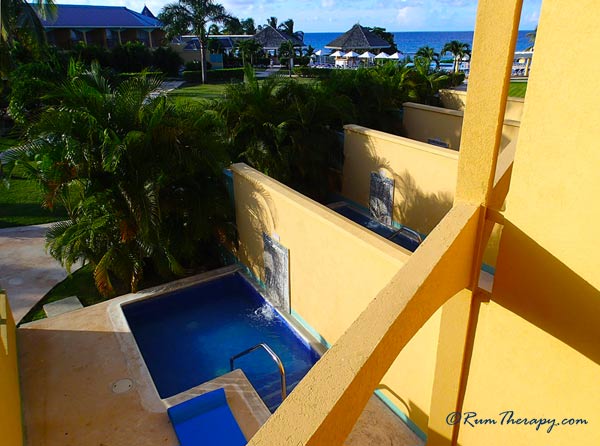 View from room at Jewel Runaway Bay, Jamaica copyright Rum Therapy