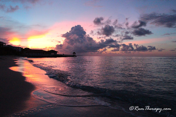 Susnet over Runaway Bay, Jamaica copyright Rum Therapy