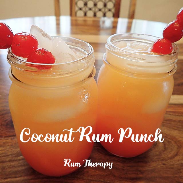 Coconut Rum Punch Therapy